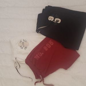 Mossimo Distressed Crop Sweats